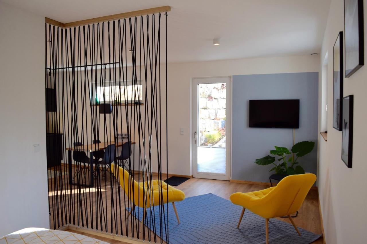 Ferienwohnung Am Geisberg Geisfeld  Esterno foto