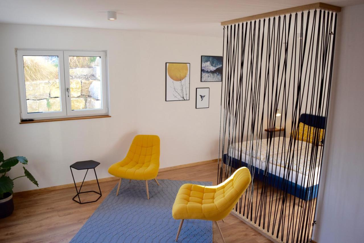 Ferienwohnung Am Geisberg Geisfeld  Esterno foto